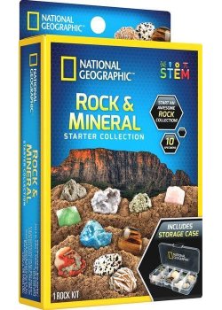 National Geographic STEM Set: Rock & Mineral Starter Collection